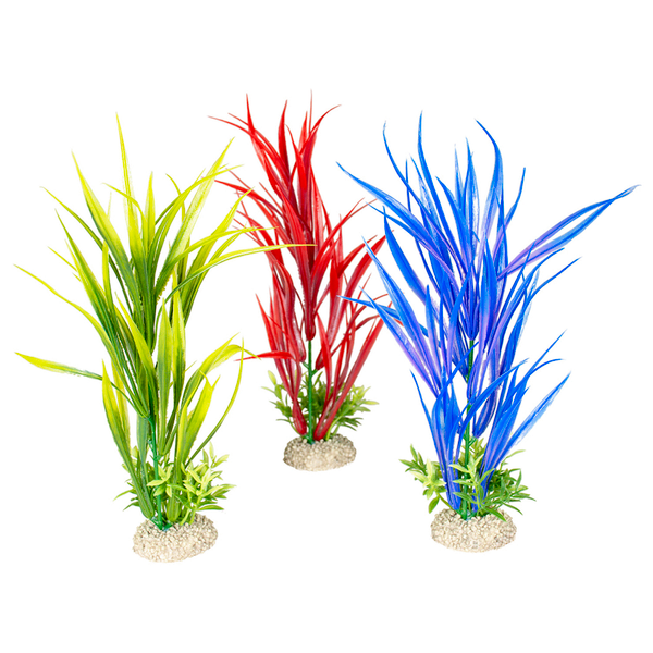 Afbeelding Aqua Della Decor Plant Amazone - Aquarium - Kunstplant - 30 cm Assorti door Petsplace.nl