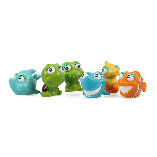 Afbeelding Aqua Della Mini Dieren - Aquarium - Ornament - 4x4x5 cm Assorti door Petsplace.nl