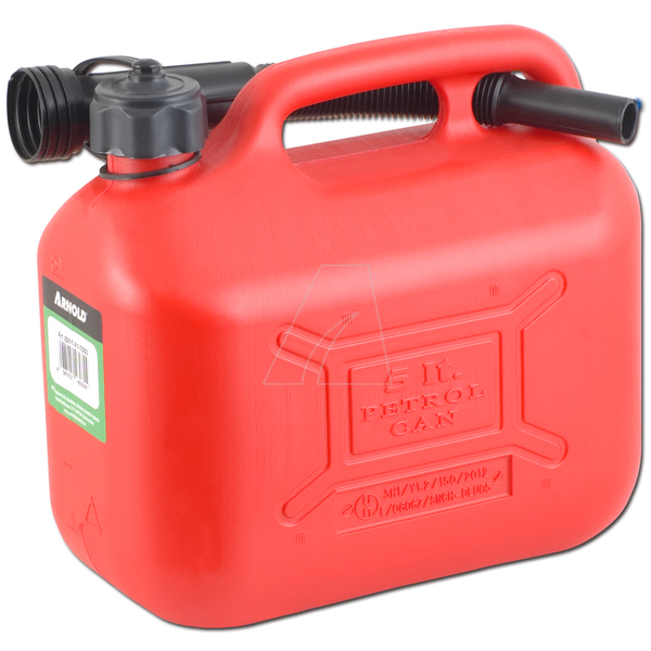 Arnold Kunststof Jerrycan - Jerrican - 5 l Rood