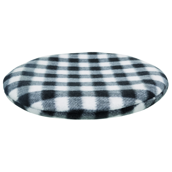 Afbeelding Trixie Warmtekussen Voor De Magnetron - Hondenverzorging - ø 26 cm Zwart Wit door Petsplace.nl