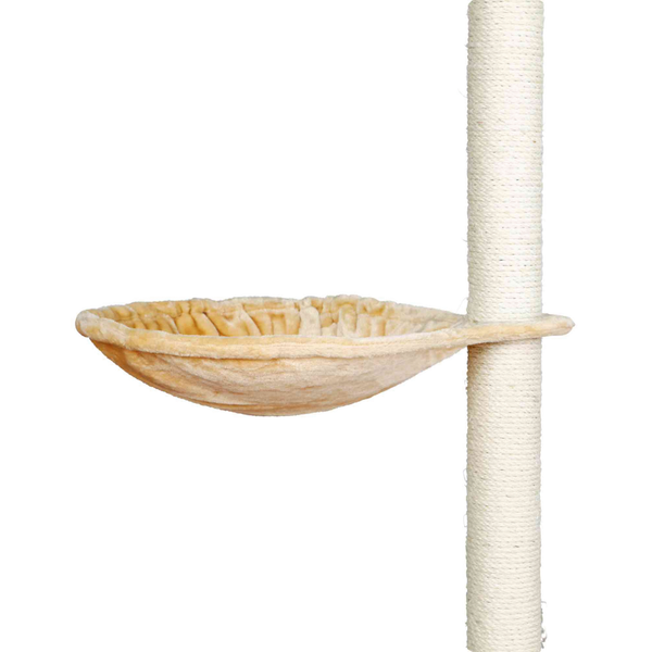 Afbeelding Trixie Hangmand Xl Voor Krabpalen - Kattenhangmat - Ø 45 cm Beige door Petsplace.nl