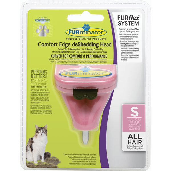 Afbeelding FURminator FURflex DeSchedding Tool Kat - Opzetstuk los < 4,5 kg door Petsplace.nl