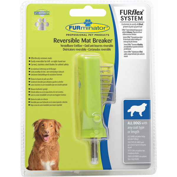 Afbeelding FURminator FURflex Ontviltingskam door Petsplace.nl