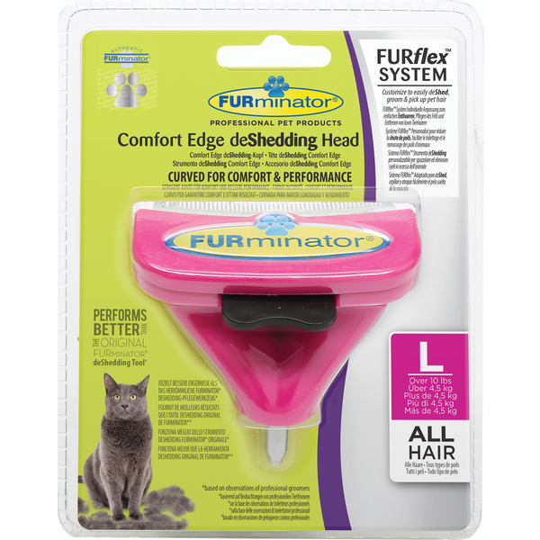 Afbeelding FURminator FURflex DeSchedding Tool Kat - Opzetstuk los > 4,5 kg door Petsplace.nl