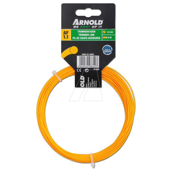 Afbeelding Arnold Trimmerdraad 1.3mm Rond Universeel - Maaiaccessoires - door Petsplace.nl