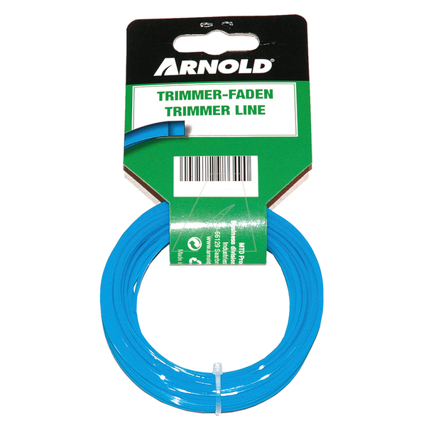 Arnold Trimmerdraad 1.3mm Vierkant - Maaiaccessoires - 15 m