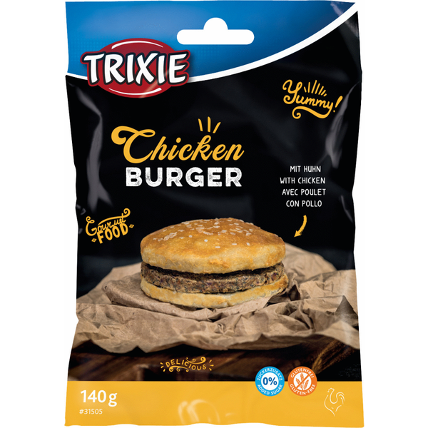 Afbeelding Trixie Chicken Burger - Hondensnacks - 9 cm 150 g door Petsplace.nl