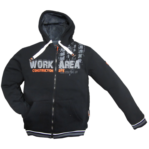 Terra Trend Job Gevoerde Hoodie Zwart - Werkkleding - Xxl