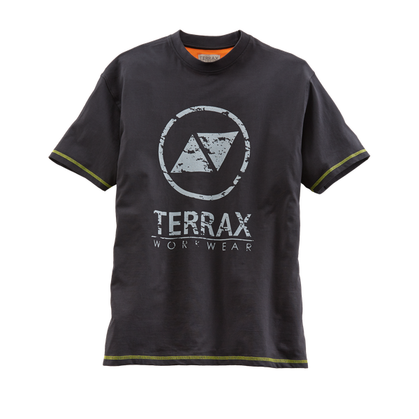Terrax T-Shirt Zwart&Lime - Werkkleding - M