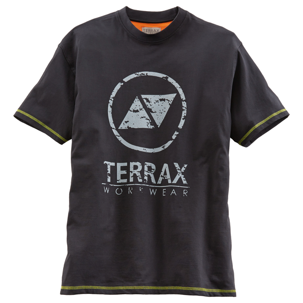 Terrax T-Shirt Zwart&Lime - Werkkleding - L