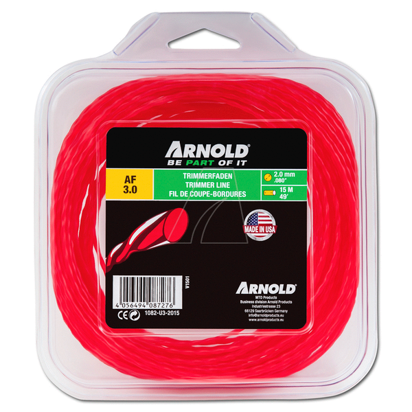 Arnold Trimmerdraad Af3.0 - 2.0mm Gedraaid - Maaiaccessoires -