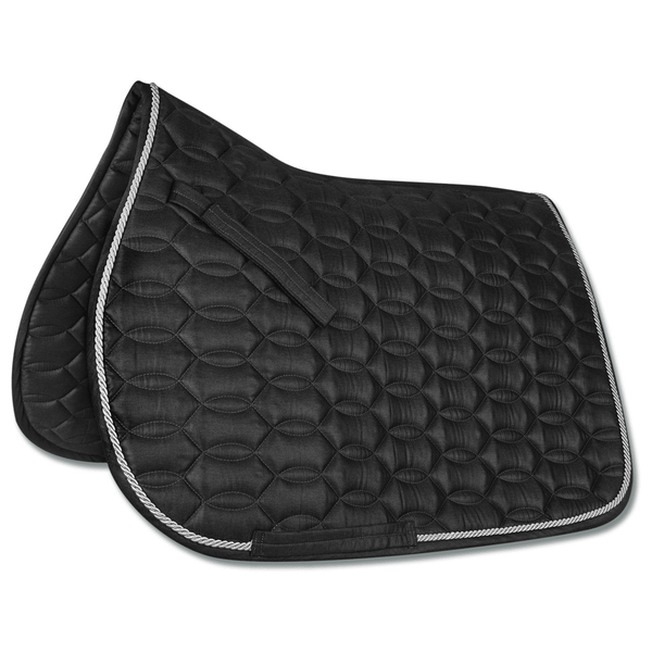 Afbeelding Waldhausen Zadeldek Ancona Zwart - Rijbenodigdheden - 60x54x63 cm door Petsplace.nl