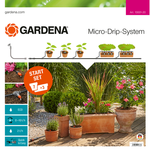 Afbeelding Gardena Micro Drip Start Set M Voor Bloembakken door Petsplace.nl