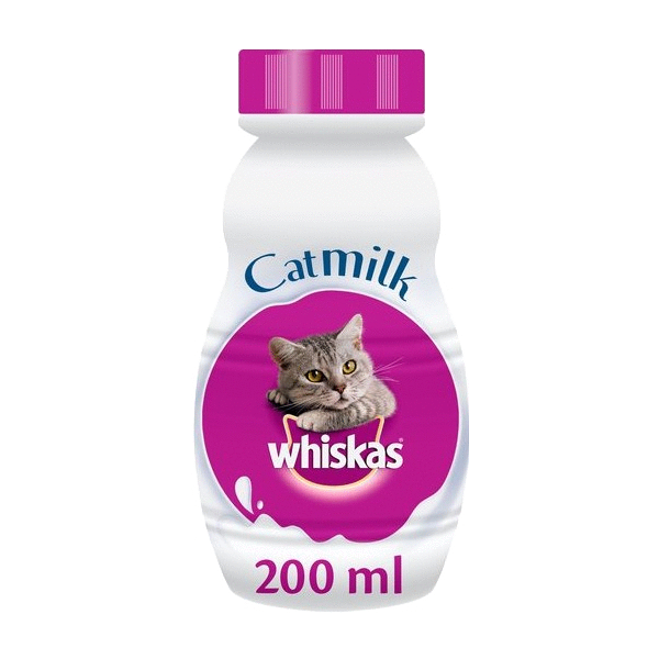Afbeelding Whiskas Catmilk Melk - Kattensnack - 200 ml door Petsplace.nl