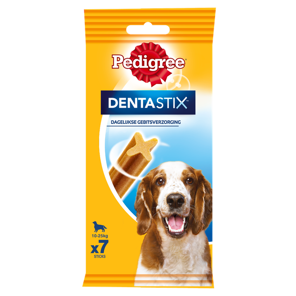 Afbeelding Dentastix Medium hondensnack 10-25 kg Pakje 7 stuks door Petsplace.nl