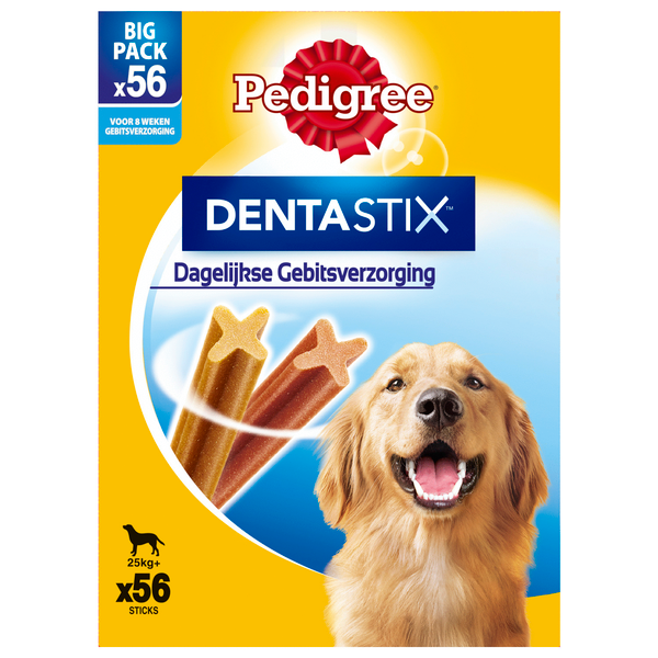 Afbeelding Pedigree Dentastix Multi-Pack - Hondensnacks - Dental 2160 g 56 stuks door Petsplace.nl