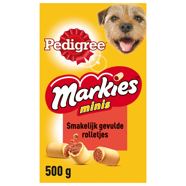 Afbeelding Pedigree Markies Mini hondensnack 500 gram door Petsplace.nl