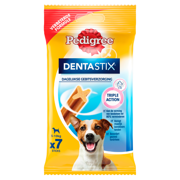 Dentastix Mini hondensnack tot 10 kg Pakje 7 stuks