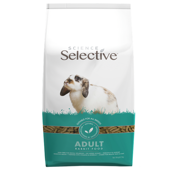 Afbeelding Supreme Science Selective Konijn 3 kg door Petsplace.nl