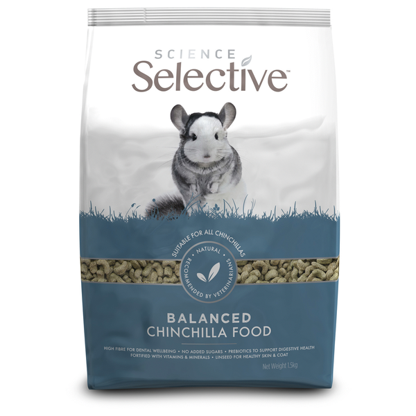 Afbeelding SU SELECTIVE CHINCHILLA 1,5KG 00001 door Petsplace.nl