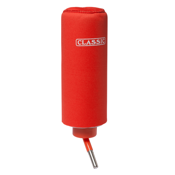 Classic Drinkfles Hoesje Rood - Waterfontein - 600 ml