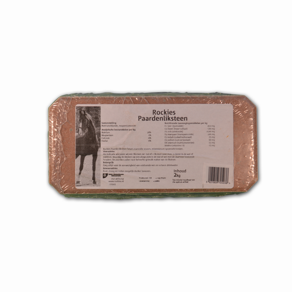 Afbeelding Rockies Liksteen Paard Naturel - Voedingssupplement - 2 kg door Petsplace.nl