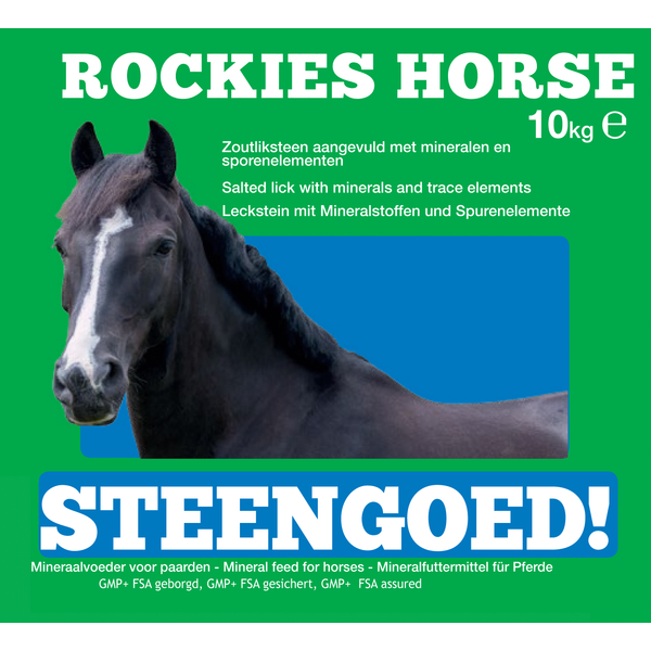 Rockies Liksteen Paard Naturel - Voedingssupplement - 10 kg