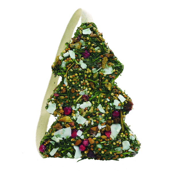 Afbeelding Rosewood Knaagboom Fruitsnack Knaag - Knaagdiersnack - Fruit 9x3x20.5 cm 150 g Groen door Petsplace.nl
