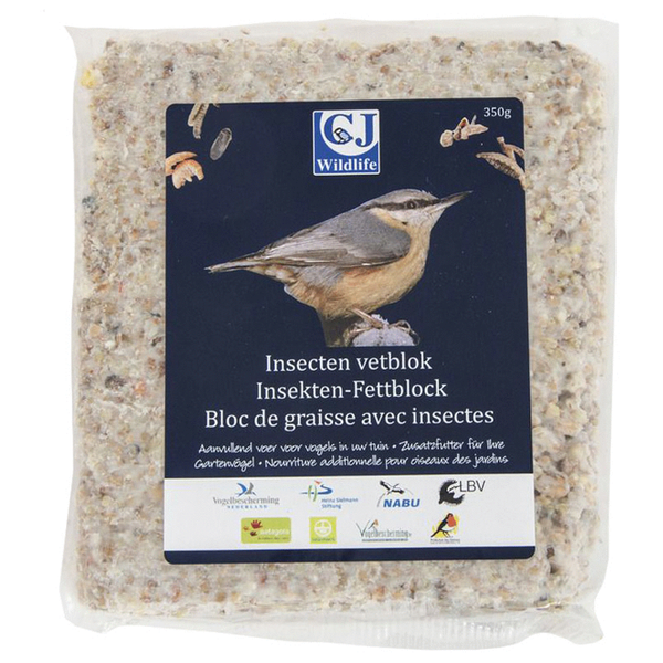 Wildbird Vetblok Met Insecten - Voer - 350 g