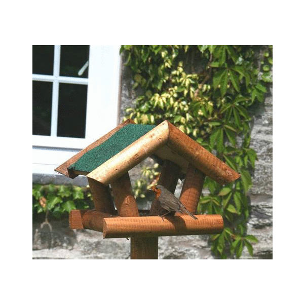 Afbeelding Wildbird Los Voederhuis Groen Dak - Voederhuis - per stuk door Petsplace.nl