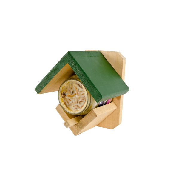 Afbeelding Wildbird Cadeaupakket Pindakaashuisje - Voersilo - per set Houder/Pot door Petsplace.nl