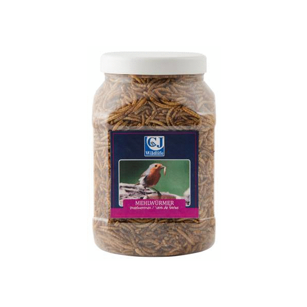 Afbeelding Wildbird Meelwormen In Pot - Voer - 440 g door Petsplace.nl