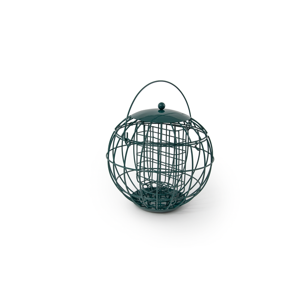 Wildbird Vetblokhouder London - Voersilo - 22x22x21 cm Groen