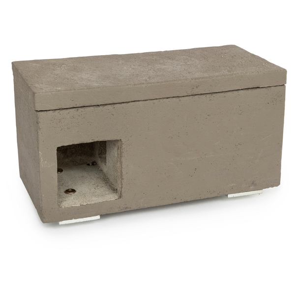 Afbeelding Wildbird Nestkast Huismussen - Broeden - 23x15.6x16.6 cm Grijs door Petsplace.nl