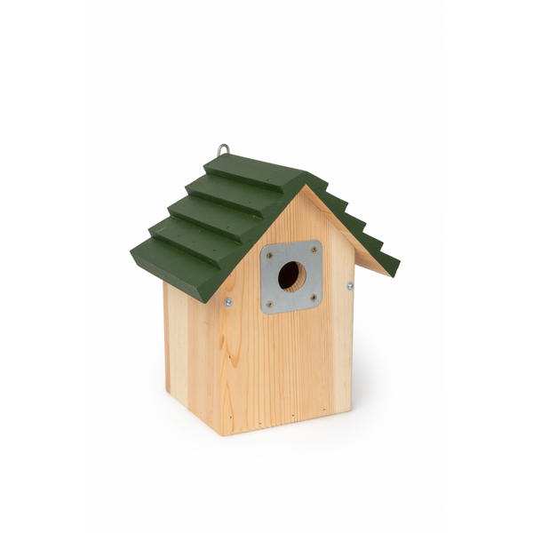 Afbeelding Wildbird Nestkast Vail Met Beschermplaatje - Broeden - 23x18x27 cm Groen door Petsplace.nl