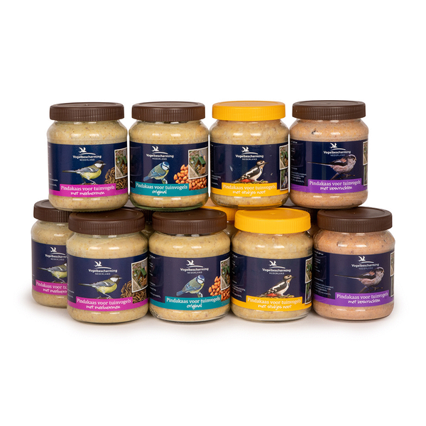Afbeelding Wildbird Pindakaas Tuinvogel Mixdoos - Voer - 4x3 stuks door Petsplace.nl