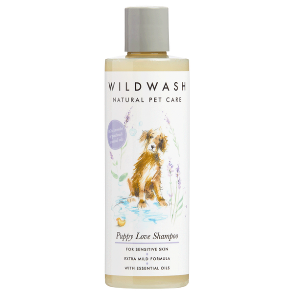 Afbeelding Wildwash Shampoo Puppy Love - Hondenvachtverzorging - 250 ml door Petsplace.nl