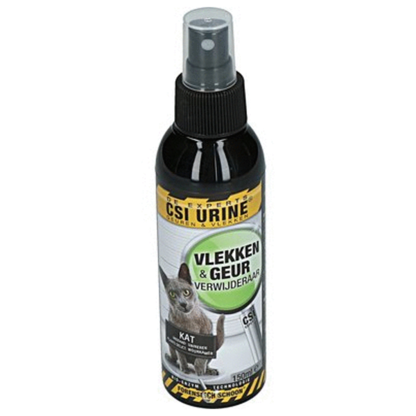 Afbeelding Csi Urine Kat & Kitten Spray - Geurverwijderaar - 150 ml door Petsplace.nl