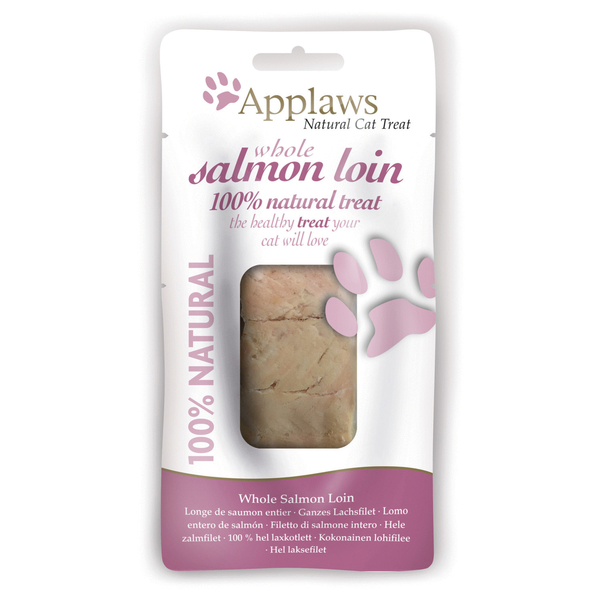 Afbeelding Applaws Cat - Salmon Loin - 12 x 30 g door Petsplace.nl