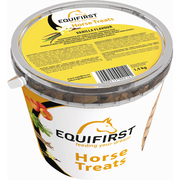 EQF HORSE TREATS VANILLA 1,5KG 00002