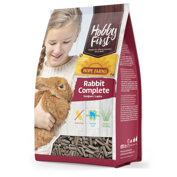 Afbeelding HFHF RABBIT COMPLETE 3KG 00001 door Petsplace.nl