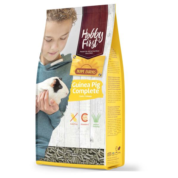 Afbeelding Hobbyfirst Hope Farms Guinea Pig Complete - Caviavoer - 1.5 kg door Petsplace.nl