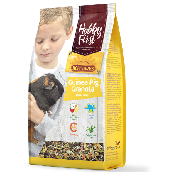 Afbeelding HFHF GUINEA PIG GRANOLA 800GR 00001 door Petsplace.nl