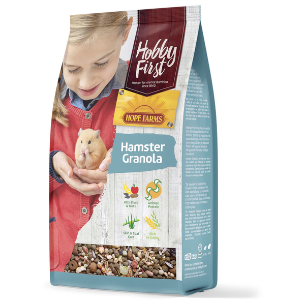 Afbeelding HFHF HAMSTER GRANOLA 800GR 00001 door Petsplace.nl