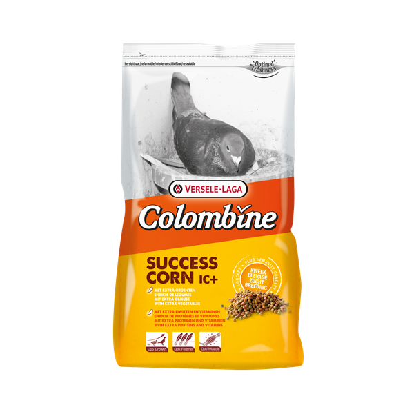 Afbeelding Colombine Succes-Corn Ic Met Eiwitkorrel - Duivenvoer - 3 kg door Petsplace.nl