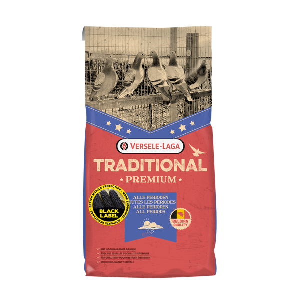 Afbeelding Versele-Laga Traditional Premium Black Label Master Dieet Relax - Duivenvoer - 20 kg door Petsplace.nl