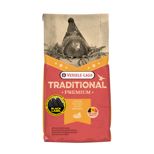 Afbeelding Versele-Laga Traditional Premium Black Label Master Kweek - Duivenvoer - 20 kg door Petsplace.nl