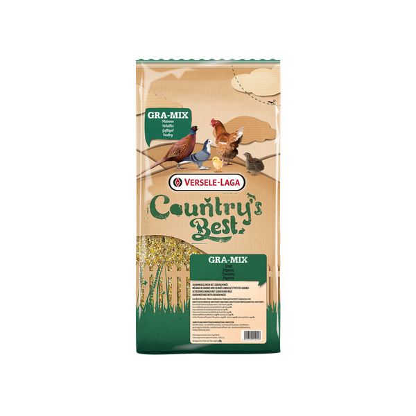 Afbeelding Versele-Laga Country`s Best Gra-Mix Sierduiven Gebroken Mais - Pluimveevoer - 4 kg door Petsplace.nl