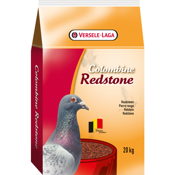 Afbeelding Colombine Roodsteen - Duivensupplement - 20 kg door Petsplace.nl