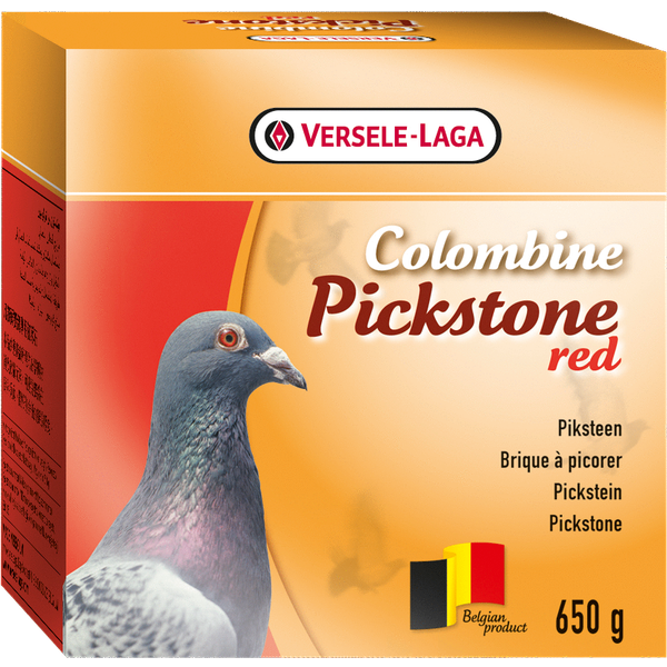 Afbeelding Colombine Piksteen Rood - Duivensupplement - 650 g door Petsplace.nl